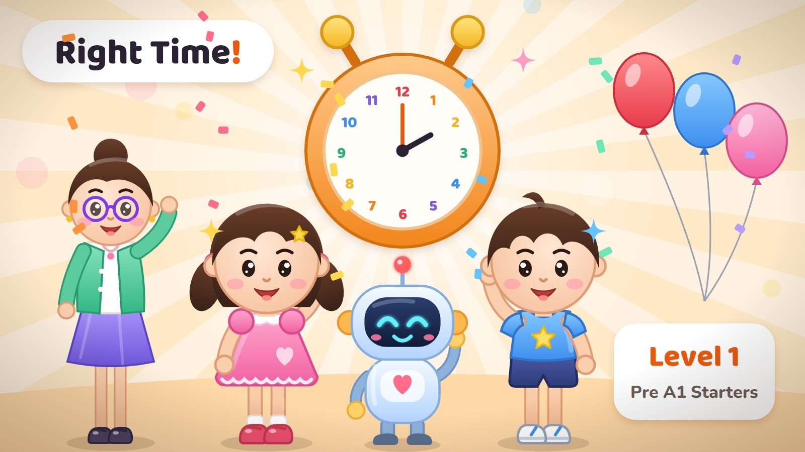 Right Time! Level 1